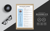 Whardson Andres Graphic Designer Premium Resume Template Small Screenshot Whardson Andres Graphic Designer Resume Template