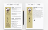 Whardson Andres Graphic Designer Premium Resume Template Small Screenshot Whardson Andres Graphic Designer Resume Template