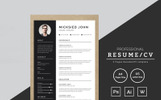 Micksied John Premium Resume Theme Small Screenshot Micksied John Resume Template