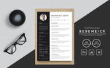 Micksied John Premium Resume Theme Small Screenshot Micksied John Resume Template