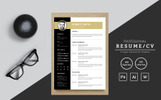 Robert Smith Premium Tema de CV Captura de Pantalla Pequeña Plantilla de CV para Sitio de Gráficos