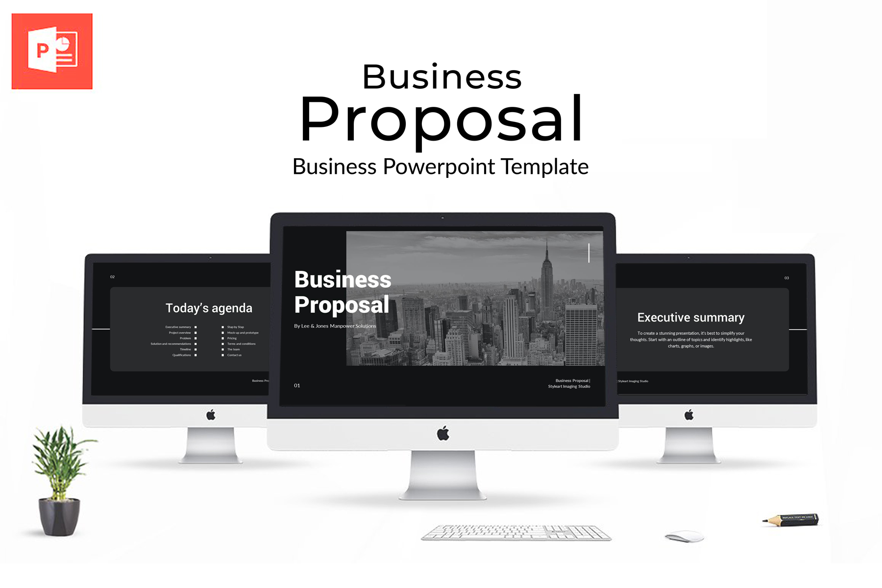 Business Proposal Presentation PowerPoint Template