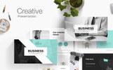 Business - Awesome PPTX Theme Small Screenshot Business - PowerPoint Template