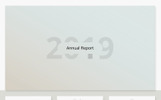Annual Report Thème PowerPoint Petite capture d'écran "Annual Report" modèle PowerPoint