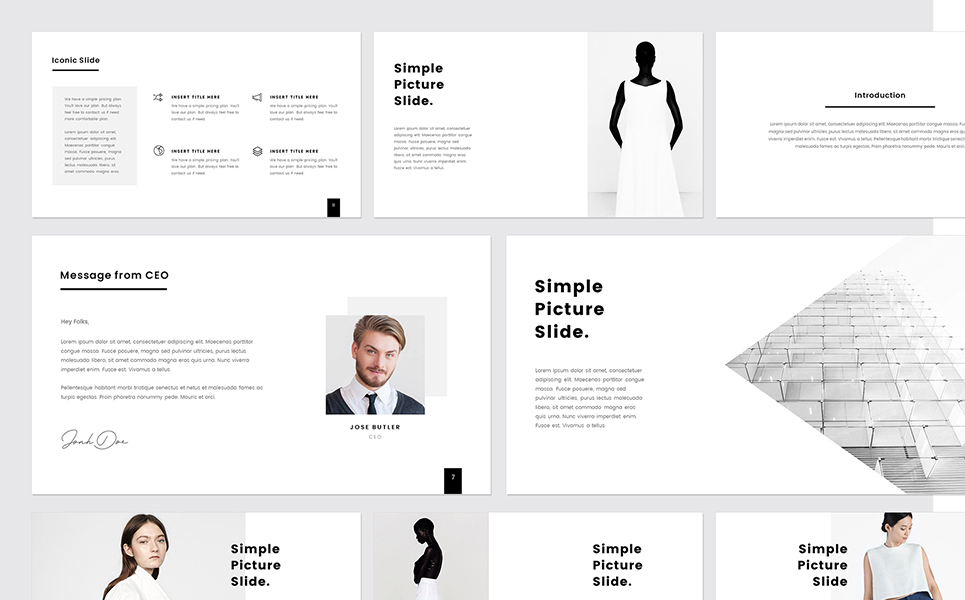 PROTHOM Creative and Minimal - MS PPTX Template Small Screenshot PROTHOM Creative and Minimal - PowerPoint Template