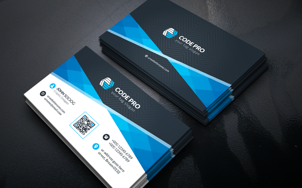Minimal Business Card - Corporate identity Template Small Screenshot Minimal Business Card - Corporate Identity Template