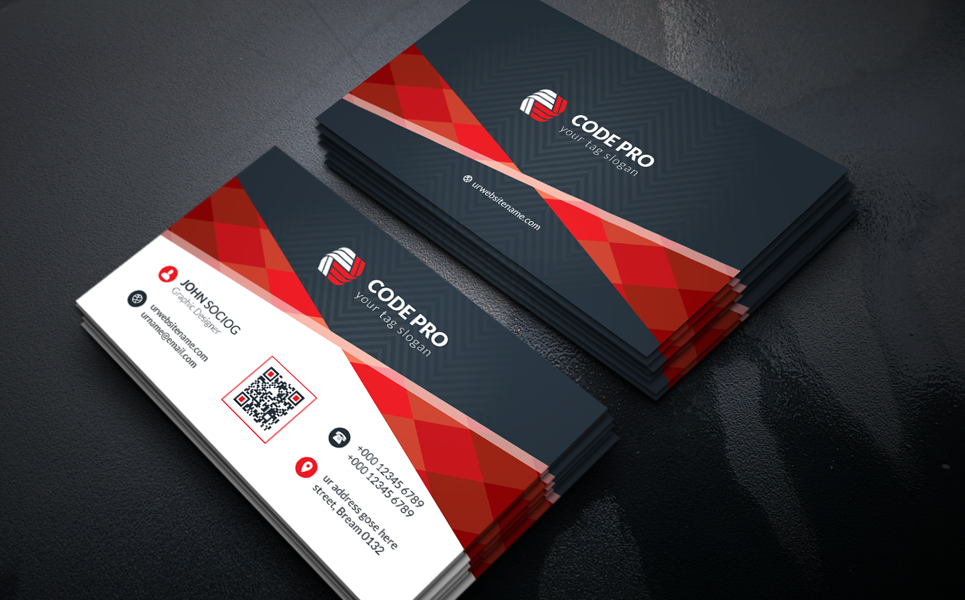 Minimal Business Card - Corporate identity Template Small Screenshot Minimal Business Card - Corporate Identity Template