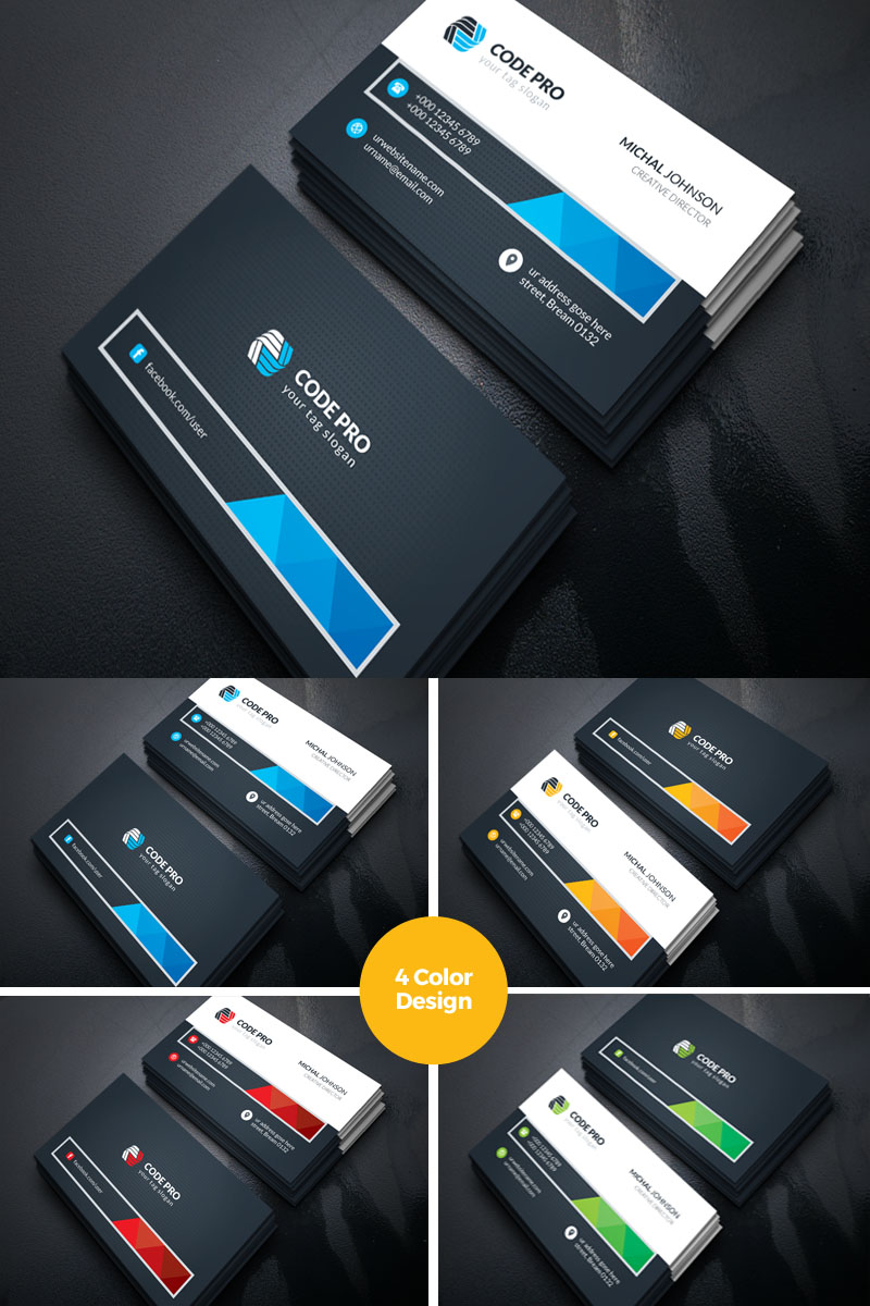 DIRECTOR- Business Card Corporate identity Theme Small Screenshot DIRECTOR- Business Card Corporate Identity Template