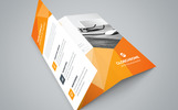 Conference Trifold Brochure De Identidade Corporativa Screenshot Pequeno Conference Trifold Brochure Template de Identidade Corporativa №69505