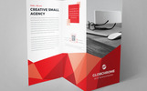 Conference Trifold Brochure De Identidade Corporativa Screenshot Pequeno Conference Trifold Brochure Template de Identidade Corporativa №69505