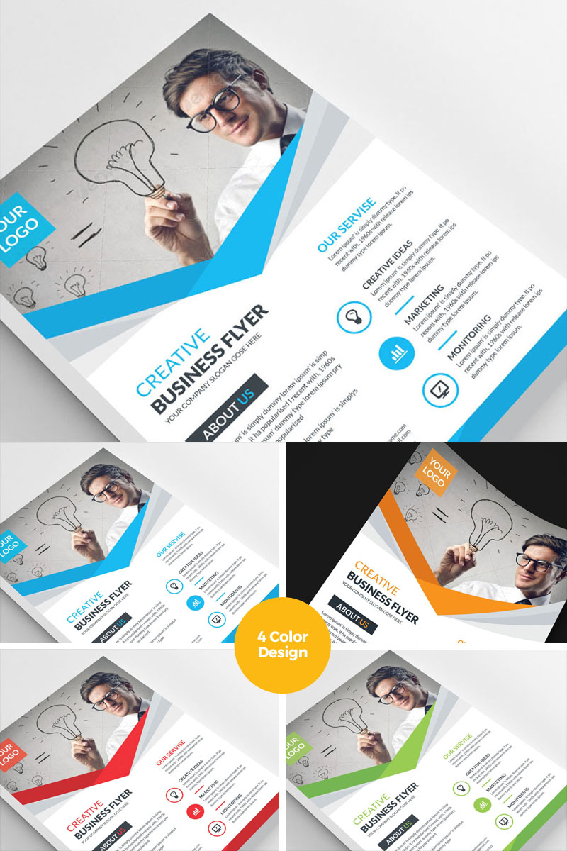 Rap Artist Corporate Flyer Corporate identity Template Small Screenshot Rap Artist Corporate Flyer Corporate Identity Template
