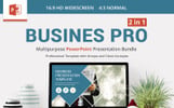 Business Pro Премиум powerpoint тема Маленький скриншот PowerPoint шаблон "Business Pro"