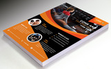 Fitness / Gym Flyer Corporate identity Theme Small Screenshot Fitness / Gym Flyer Corporate Identity Template
