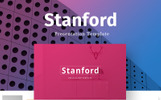 Stanford Creative Presentation Microsoft PPTX Template Small Screenshot Stanford Creative Presentation PowerPoint Template