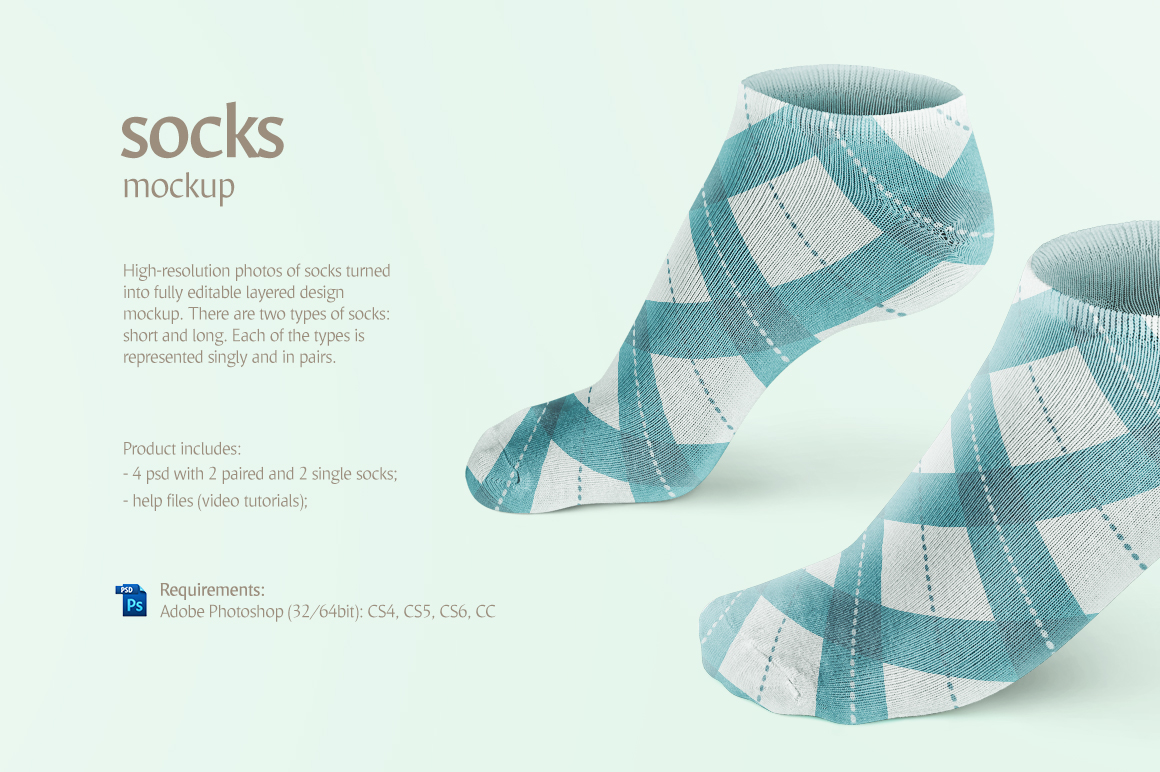 Socks Product Mockup Theme Small Screenshot Socks Product Mockup