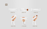 Candy Bar - Product Mockup Template Small Screenshot Candy Bar - Product Mockup