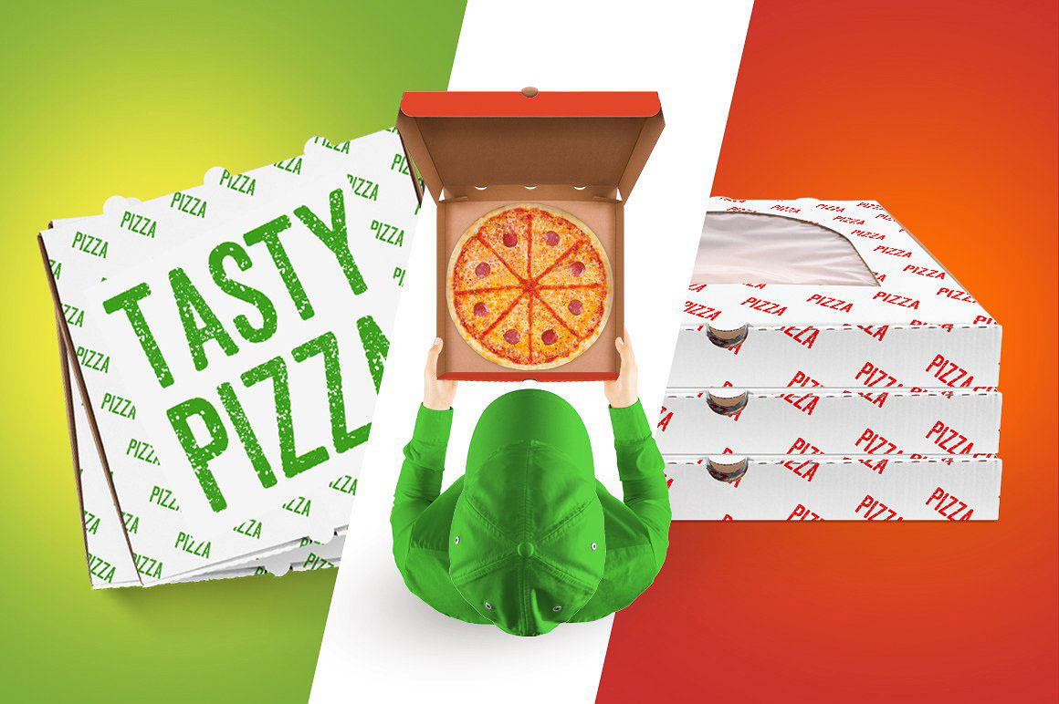 Pizza Box - Product Mockup Theme Small Screenshot Pizza Box - Product Mockup