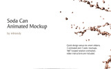 Soda Can Animated Product Mockup Theme Small Screenshot Soda Can Animated Product Mockup