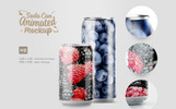 Soda Can Animated Product Mockup Theme Small Screenshot Soda Can Animated Product Mockup