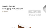 Food & Drinks Packaging Mockup Set Bundle Template Small Screenshot Food & Drinks Packaging Mockup Set Bundle