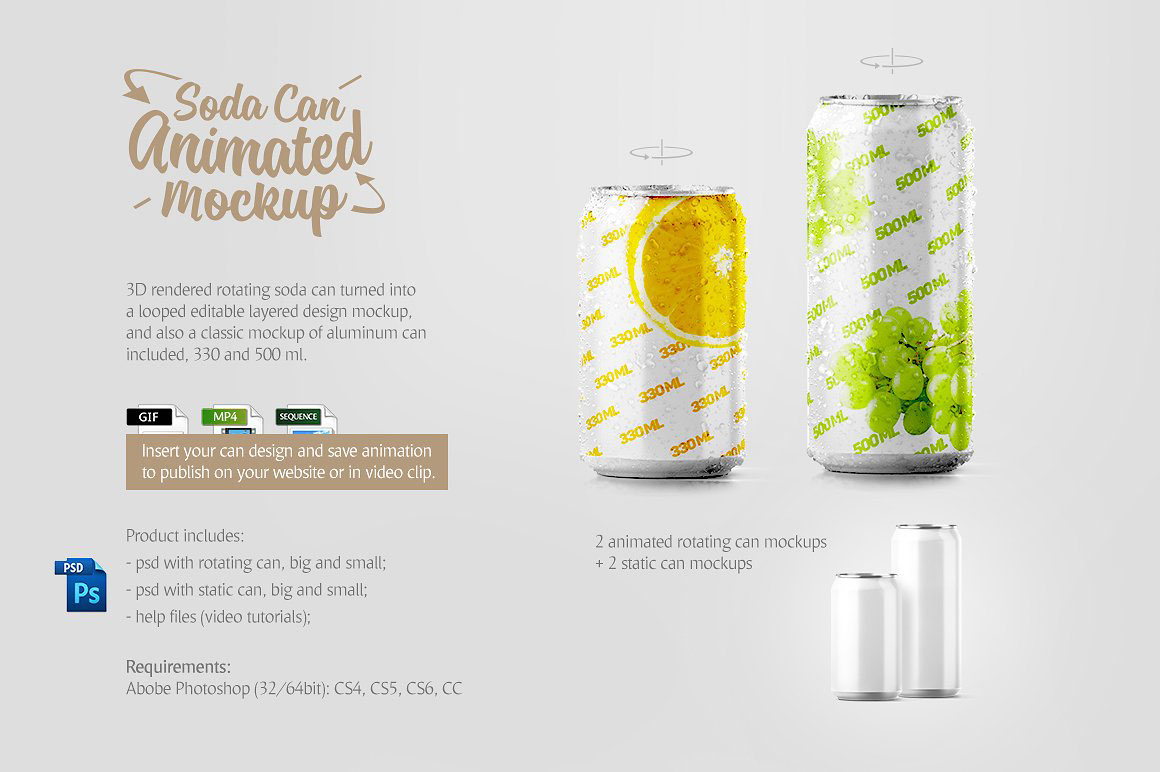 Food & Drinks Packaging Mockup Set Bundle Template Small Screenshot Food & Drinks Packaging Mockup Set Bundle