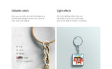 Keychain Set Product Mockup Theme Small Screenshot Keychain Set Product Mockup