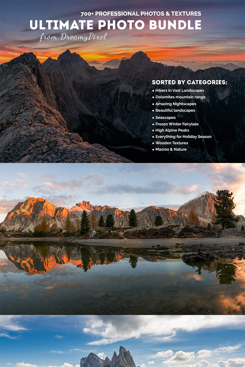 Ultimate Photo Bundle 2016 – 700+ Stock Photos Plantilla Paquete Captura de Pantalla Pequeña Ultimate Photo Bundle 2016 - Paquete de 700+ fotos stock
