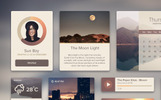 Rainy Season - PSD UI Elements Theme Small Screenshot Rainy Season - PSD UI Elements