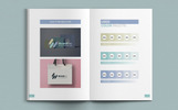 Minimal Brand Manual - InDesign Corporate identity Template Small Screenshot Minimal Brand Manual - InDesign Corporate Identity Template