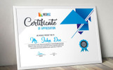 NeoBiz - Modern Certificate Certificate Template Small Screenshot NeoBiz - Modern Certificate Certificate Template
