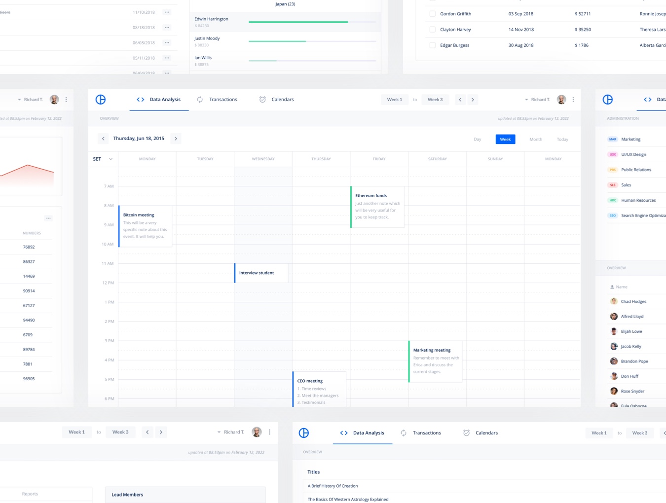 Crypto Web Kit UI Elements Theme Small Screenshot Crypto Web Kit UI Elements