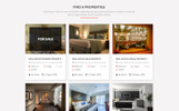 Real-Properties - Real Estate Bootstrap PSD主题 小的屏幕截图 "Real-Properties - Real Estate" 响应式PSD模板