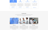 Medico | Health, Medical, Clinic & Hospital Bootstrap psd motiv Malý screenshot Responzivní PSD šablona "Medico | Health, Medical, Clinic & Hospital"