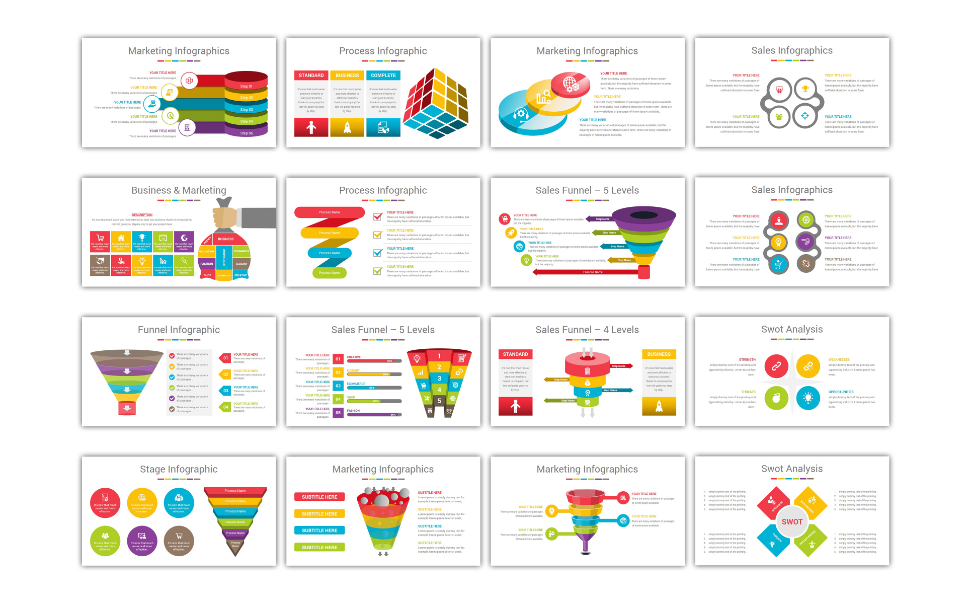 Multipurpose Infographics Good PowerPoint Template Small Screenshot Multipurpose Infographics PowerPoint Template