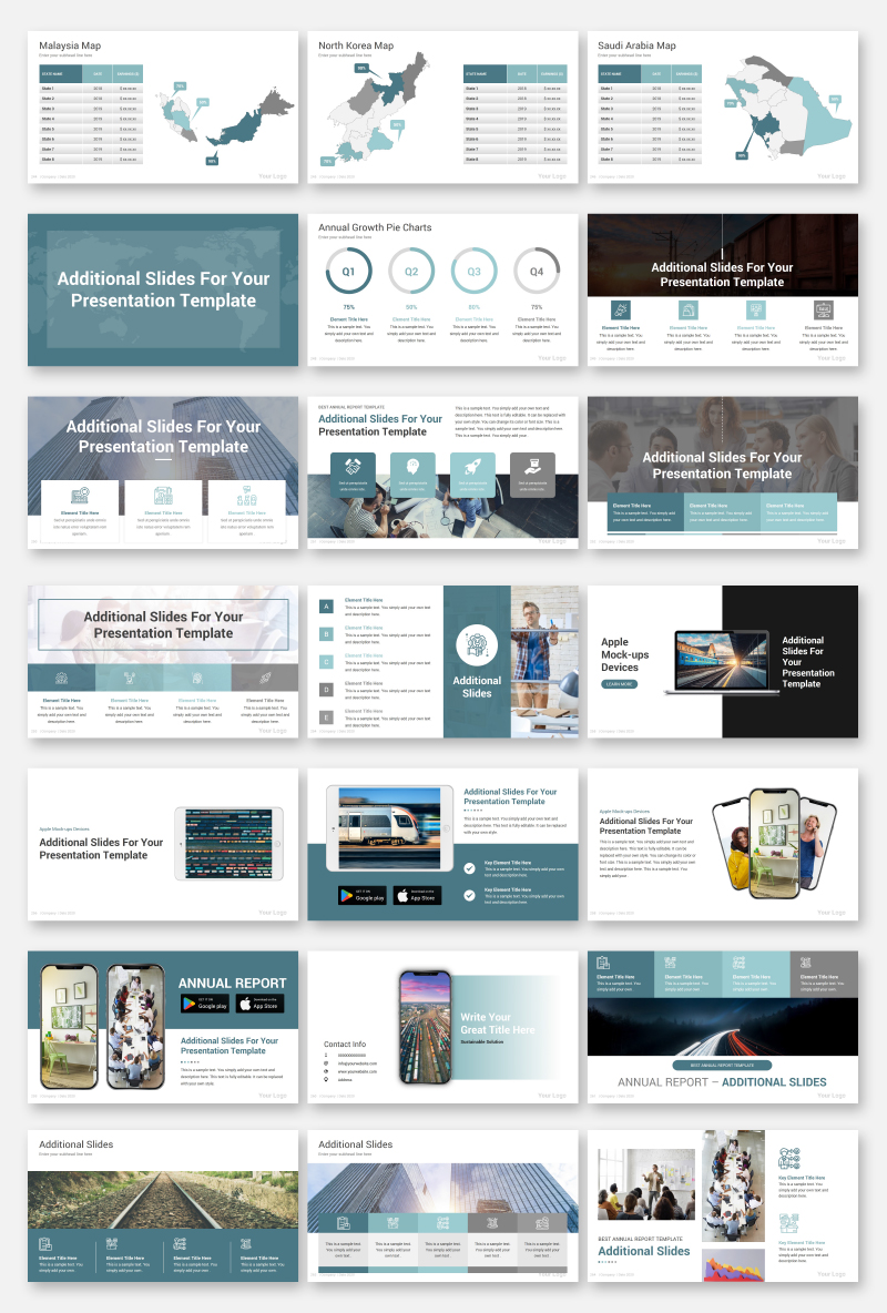 Annual Report PowerPoint Template