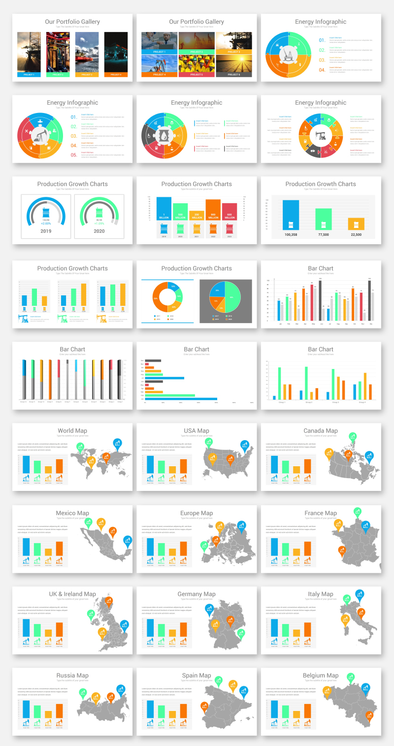 Petroleum PowerPoint Template