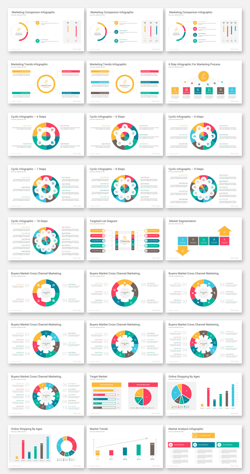 Marketing Diagrams PowerPoint Template