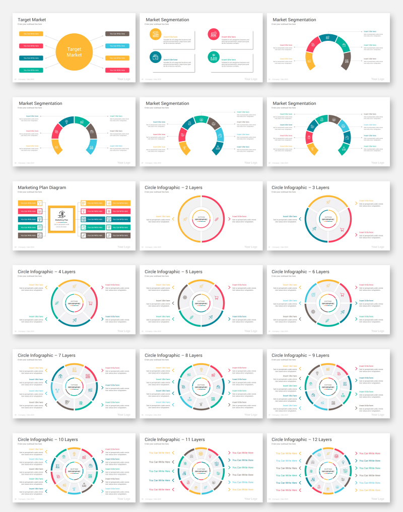 Marketing Diagrams PowerPoint Template