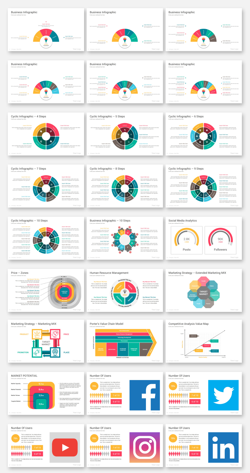 Business Infographics PowerPoint Template