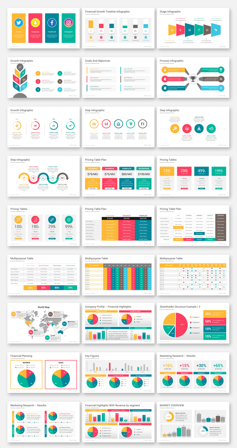 Business Infographics PowerPoint Template