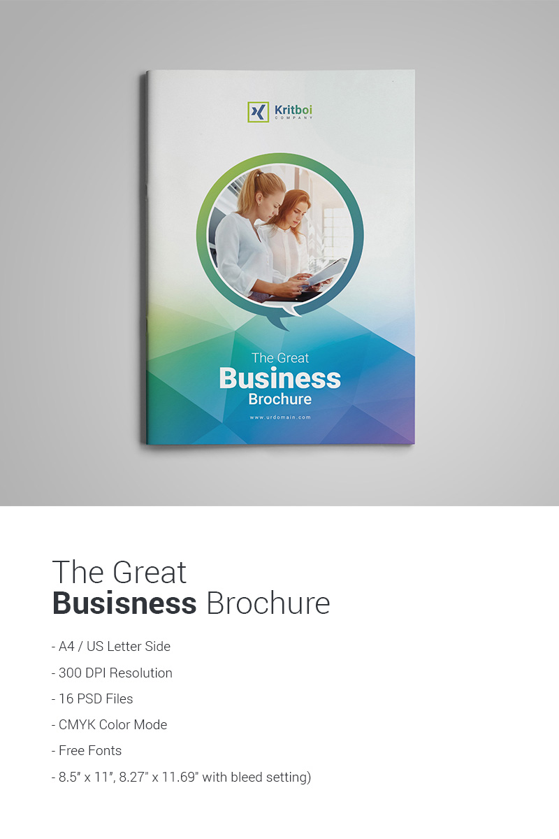 Kritboy Brochure Corporate identity Template Small Screenshot Kritboy Brochure Corporate Identity Template