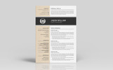 Jason William Modern Premium Resume Template Small Screenshot Jason William Modern Resume Template