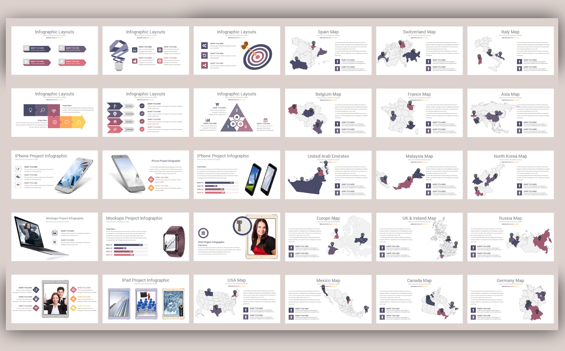 Creative Pack - 2 in 1 Good PPT Theme Small Screenshot Creative Pack - 2 in 1 PowerPoint Template