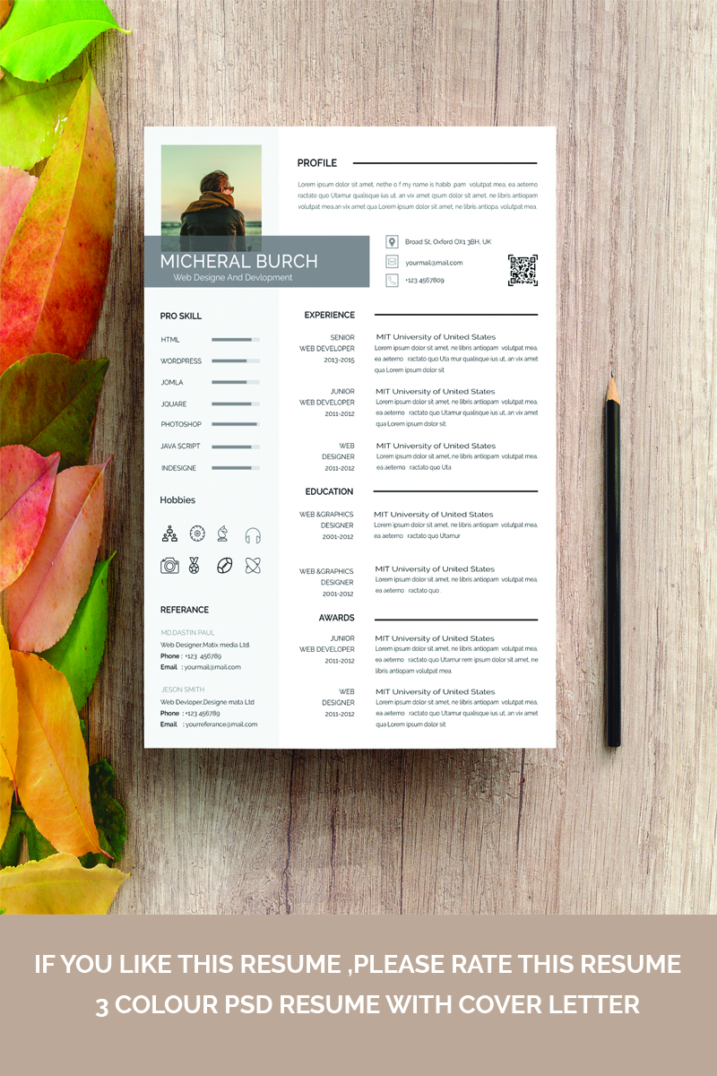 Micheral Burch Resume Theme Small Screenshot Micheral Burch Resume Template