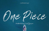 One Piece - Brush Script font En liten skärmdump One Piece - Brush Script Font