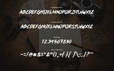 Pink Blue - Brush Display Font šablona Malý screenshot Font "Pink Blue - Brush Display"