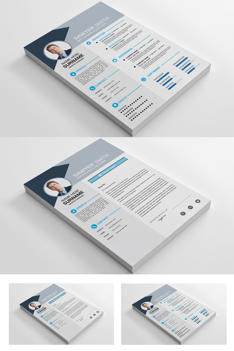 Sawyer Smith Resume Template Small Screenshot Sawyer Smith Resume Template
