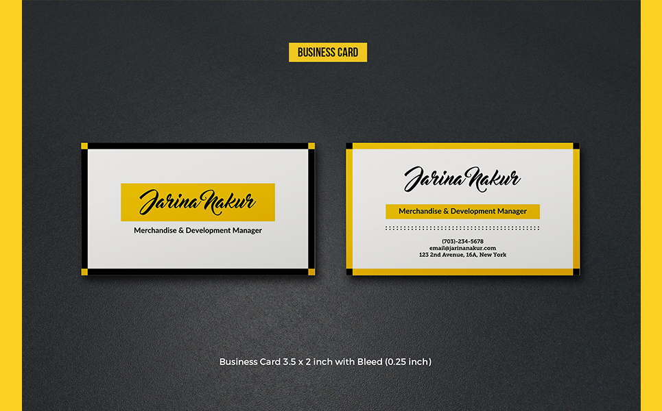 Jarina - Modern Resume Template Small Screenshot Jarina - Modern Resume Template