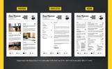 Zamr - Modern Resume Theme Small Screenshot Zamr - Modern Resume Template