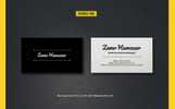 Zamr - Modern Resume Theme Small Screenshot Zamr - Modern Resume Template